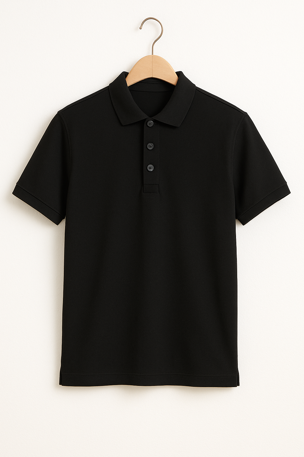 Polo (S–2XL) Black – Vue 1