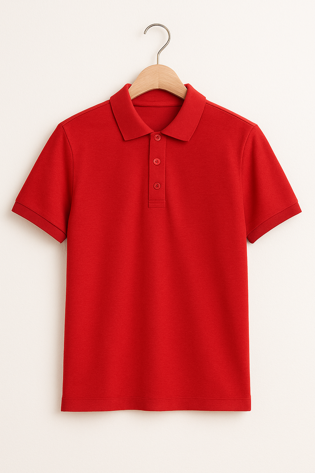 Polo (S–2XL) Red – Vue 1
