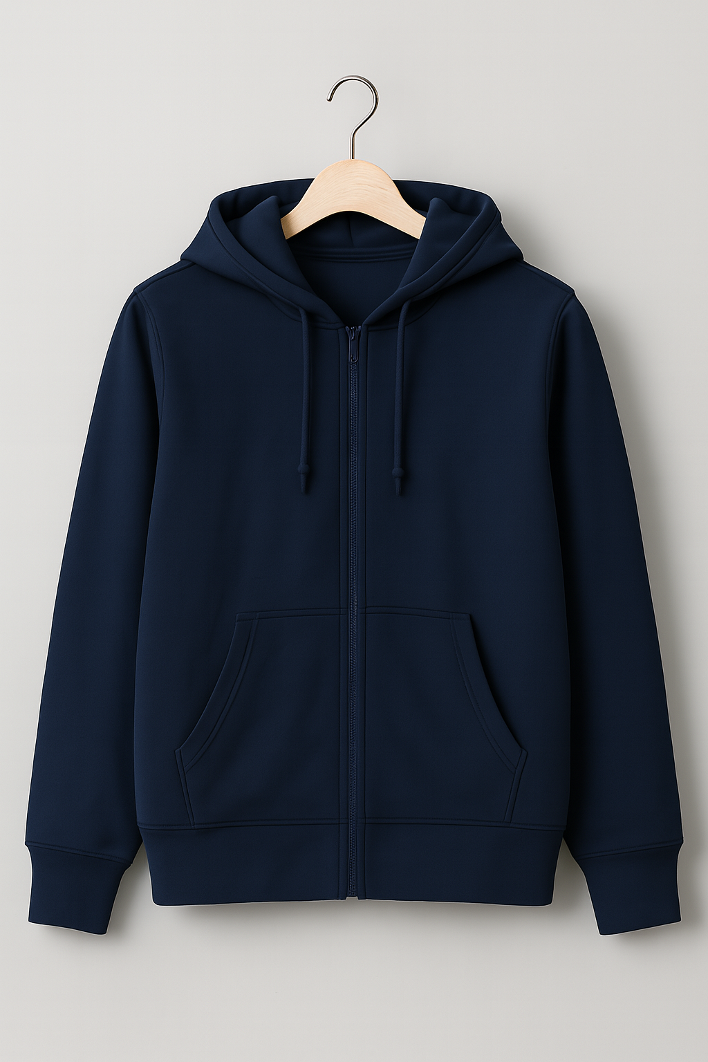 Sweat à capuche avec zip Navy blue – Vue 1
