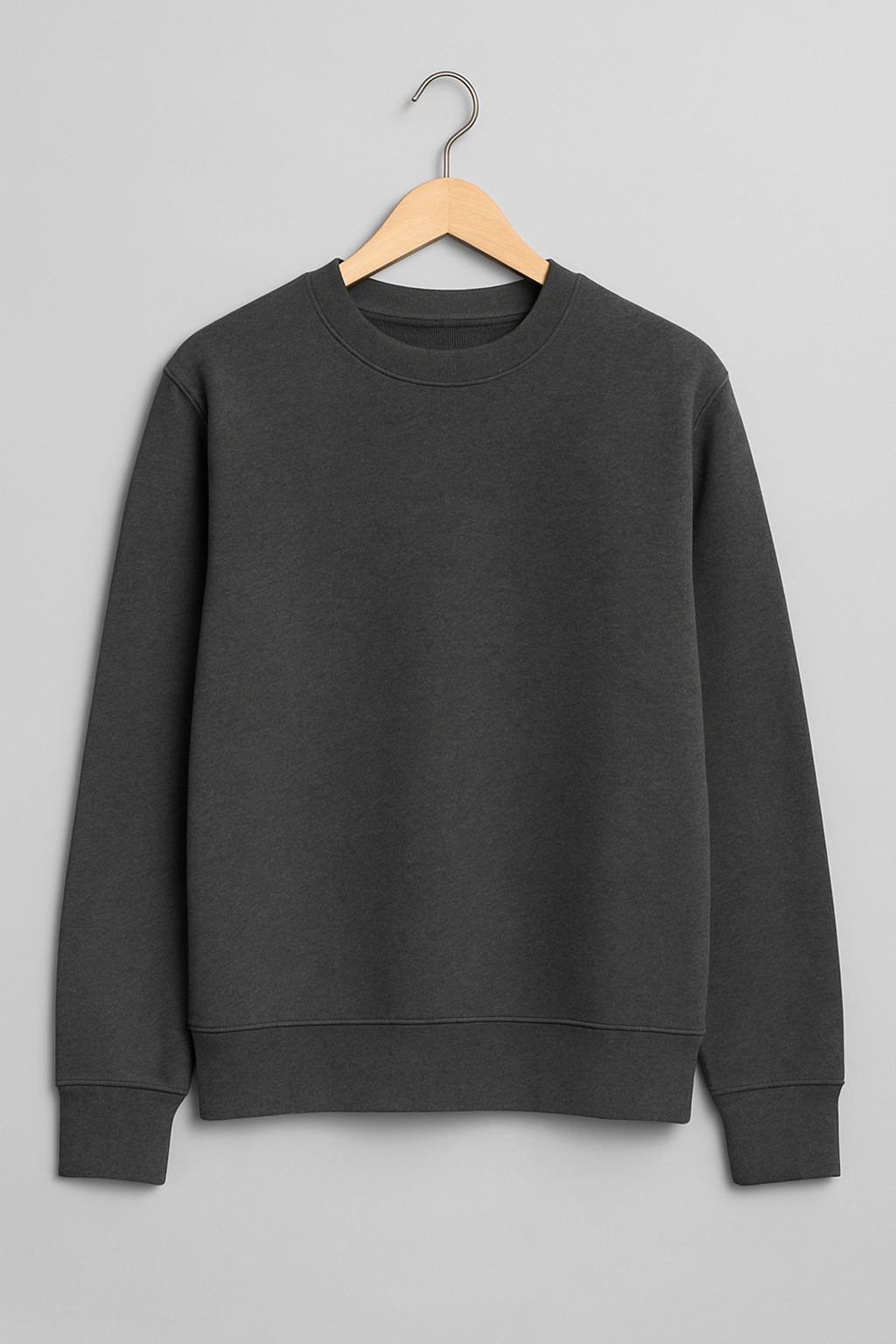 Sweat col rond Dark gray – Vue 1