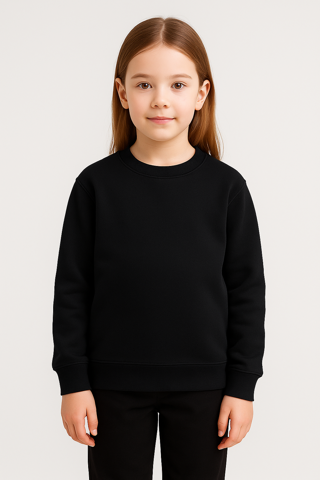 Sweat enfant (2–14 ans) Black – Vue 2