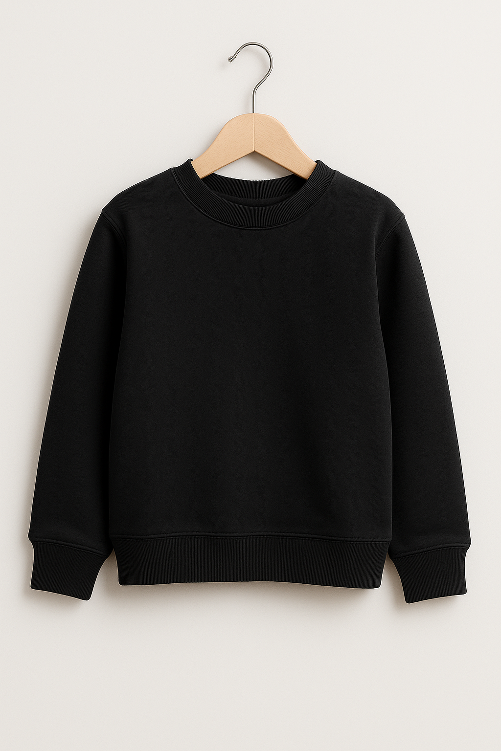Sweat enfant (2–14 ans) Black – Vue 1