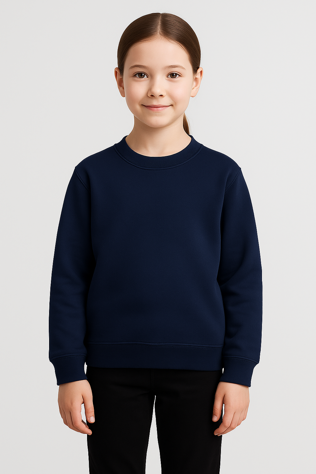 Sweat enfant (2–14 ans) Navy blue – Vue 2