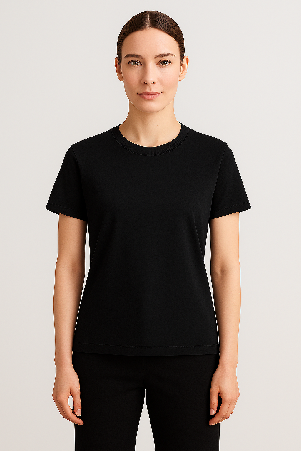 T-shirt femme (XS–2XL) Black – Vue 2