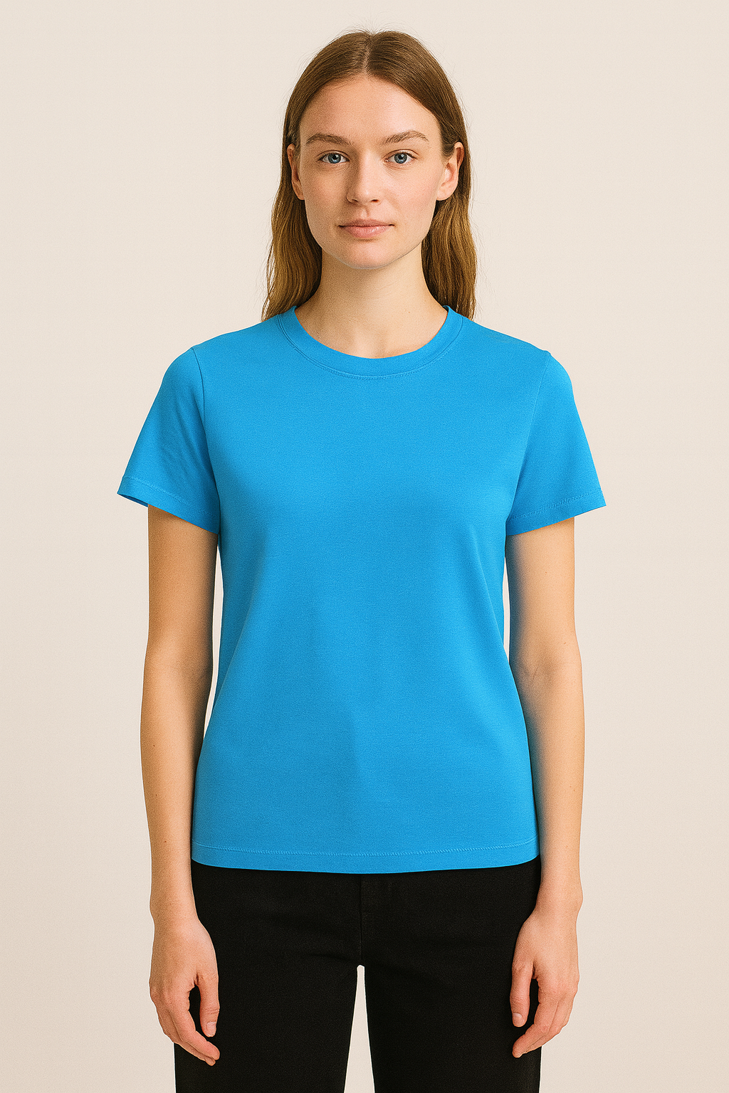 T-shirt Aqua – Vue 2
