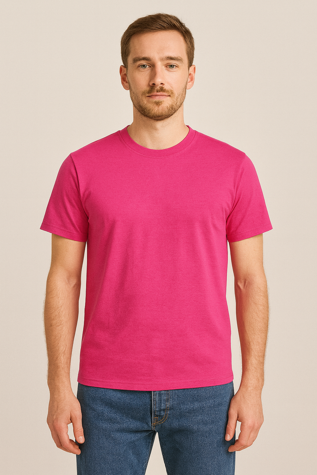 T-shirt Fuschia – Vue 3