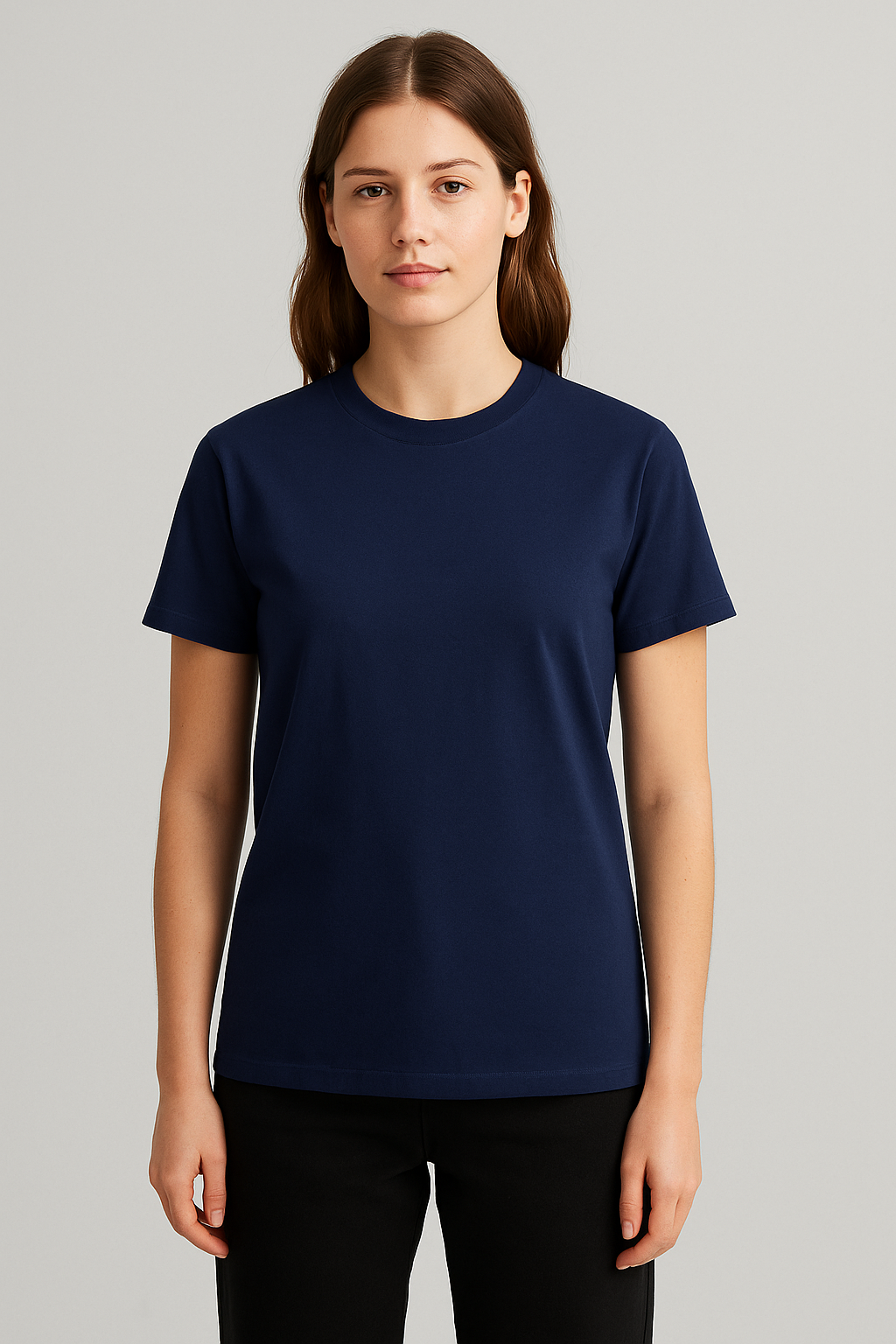 T-shirt Indigo blue – Vue 2