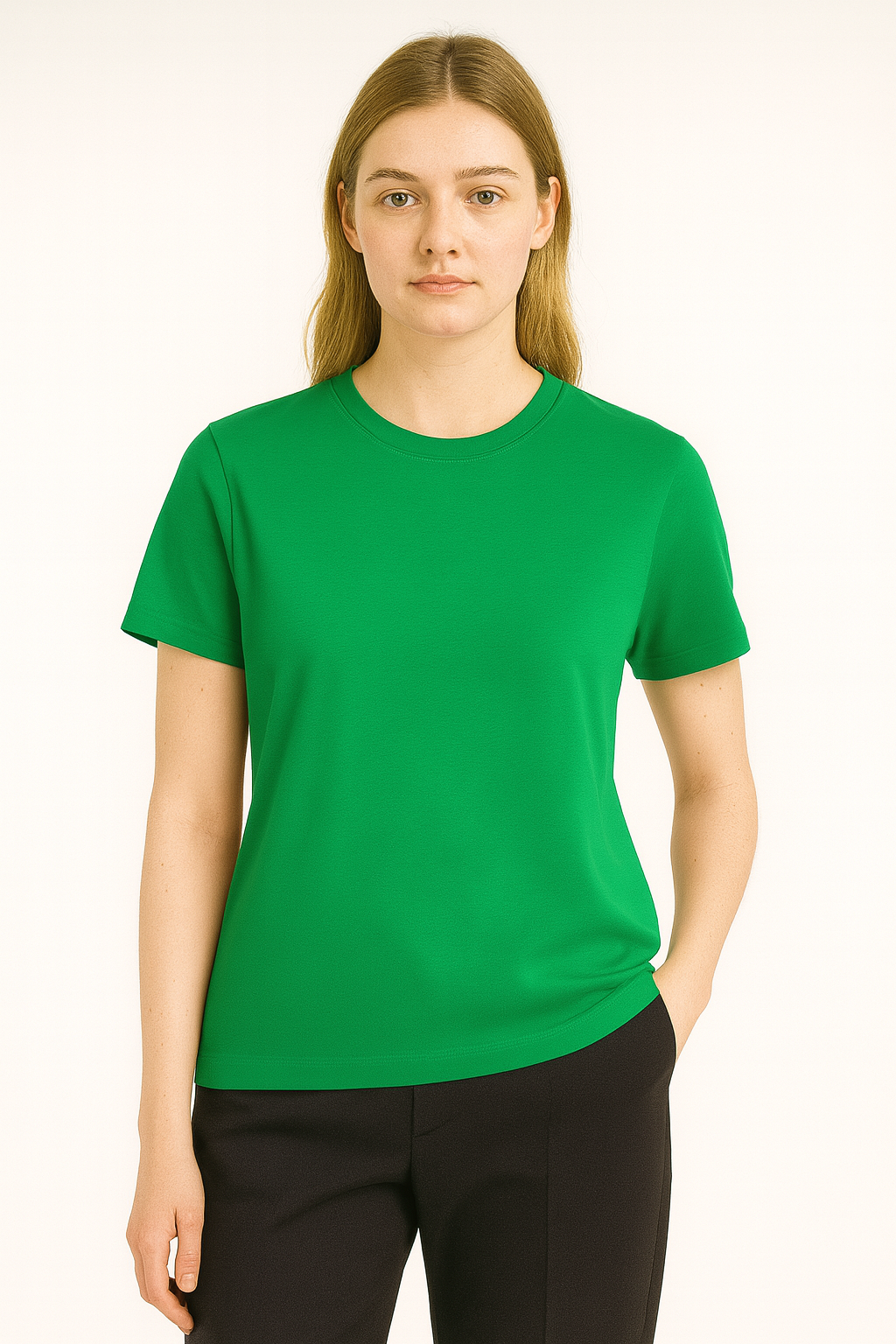 T-shirt Kelly green – Vue 2