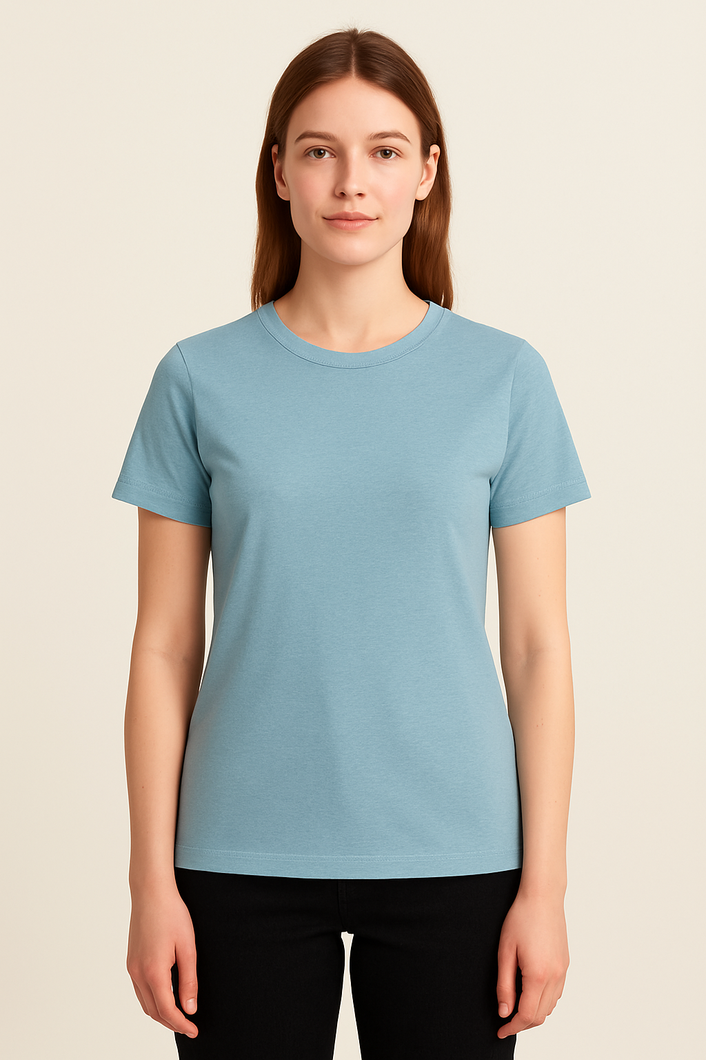 T-shirt Light blue – Vue 2