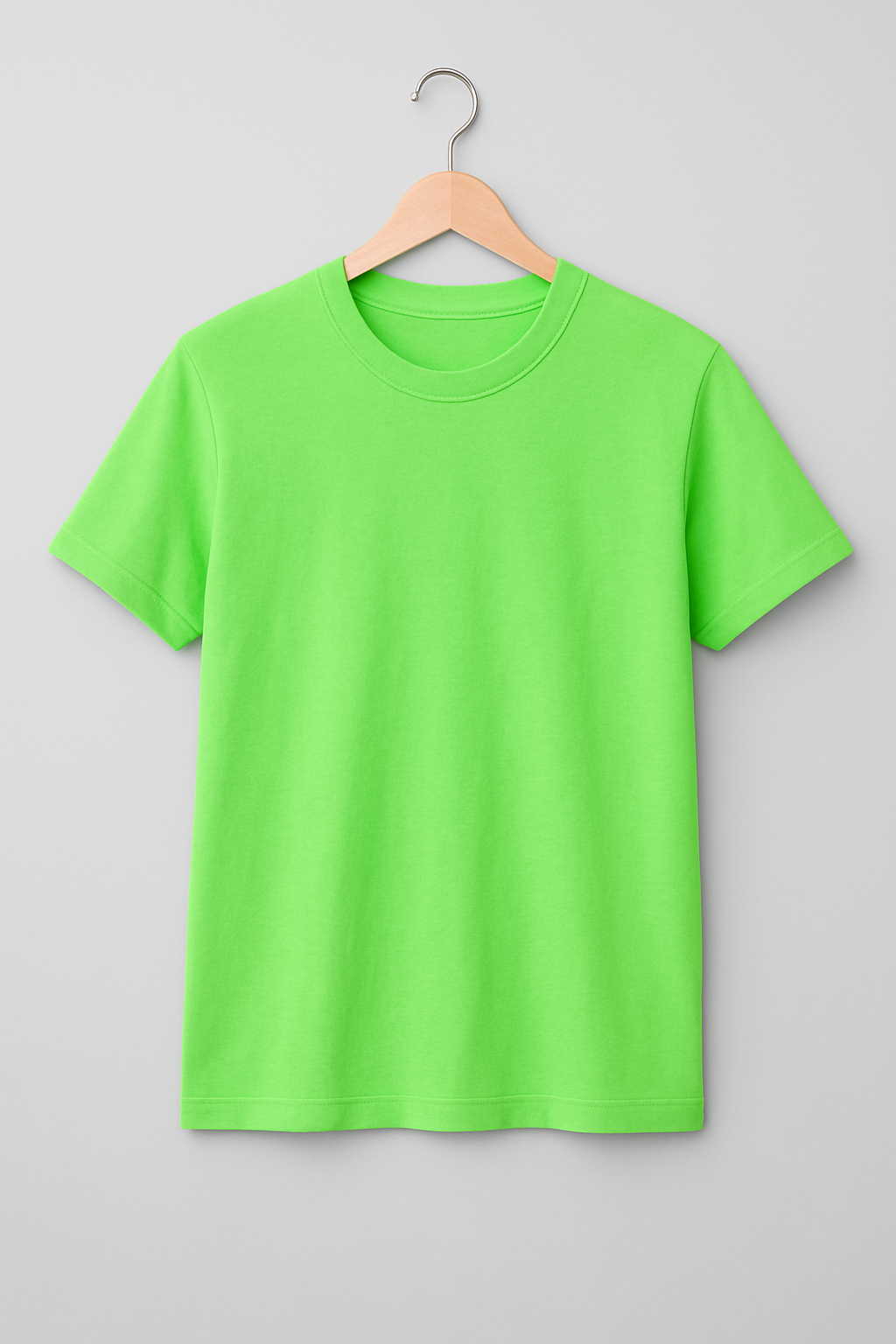 T-shirt Lime green – Vue 1