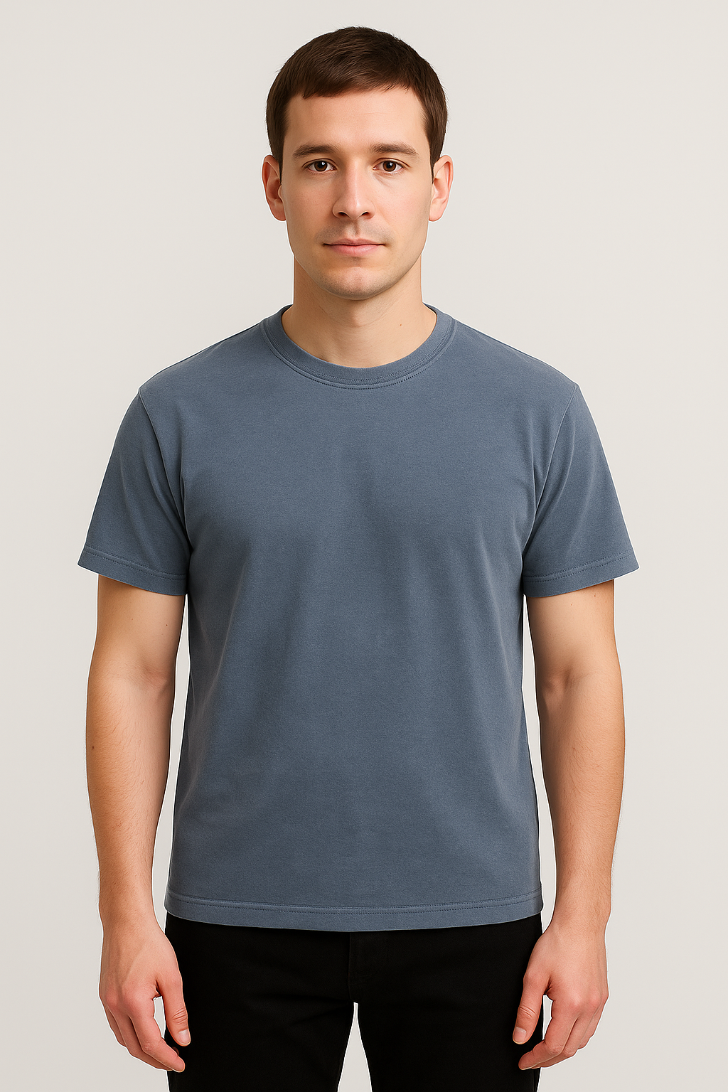T-shirt Smoke grey – Vue 3