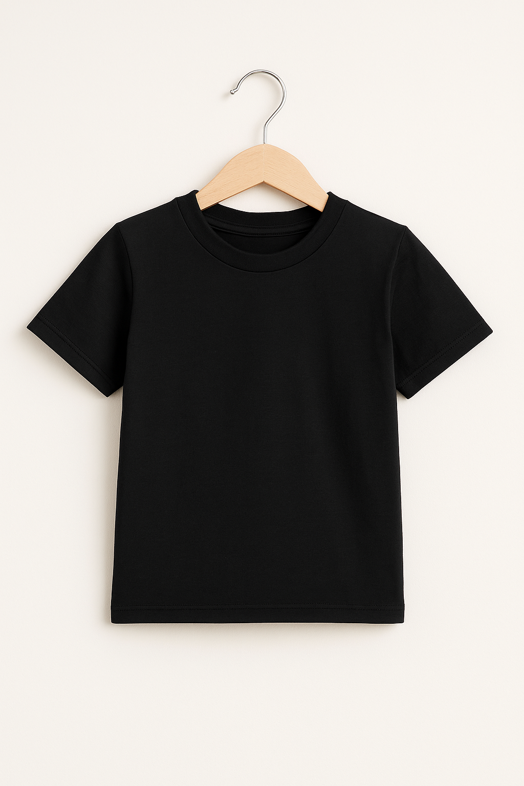 T-shirt Short Black – Vue 1