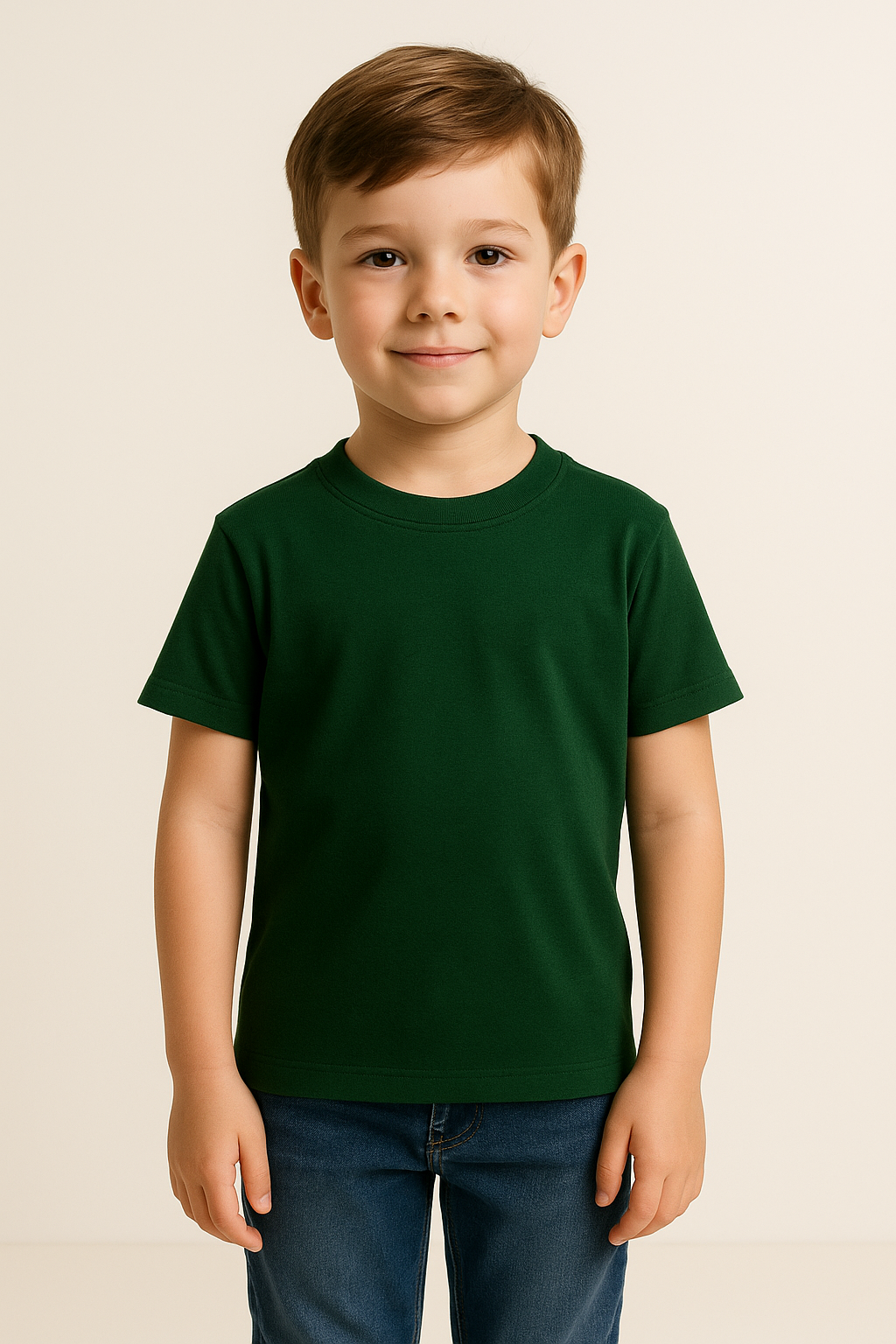 T-shirt Short Bottle green – Vue 3