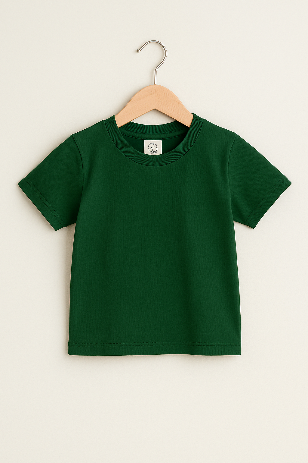 T-shirt Short Bottle green – Vue 1