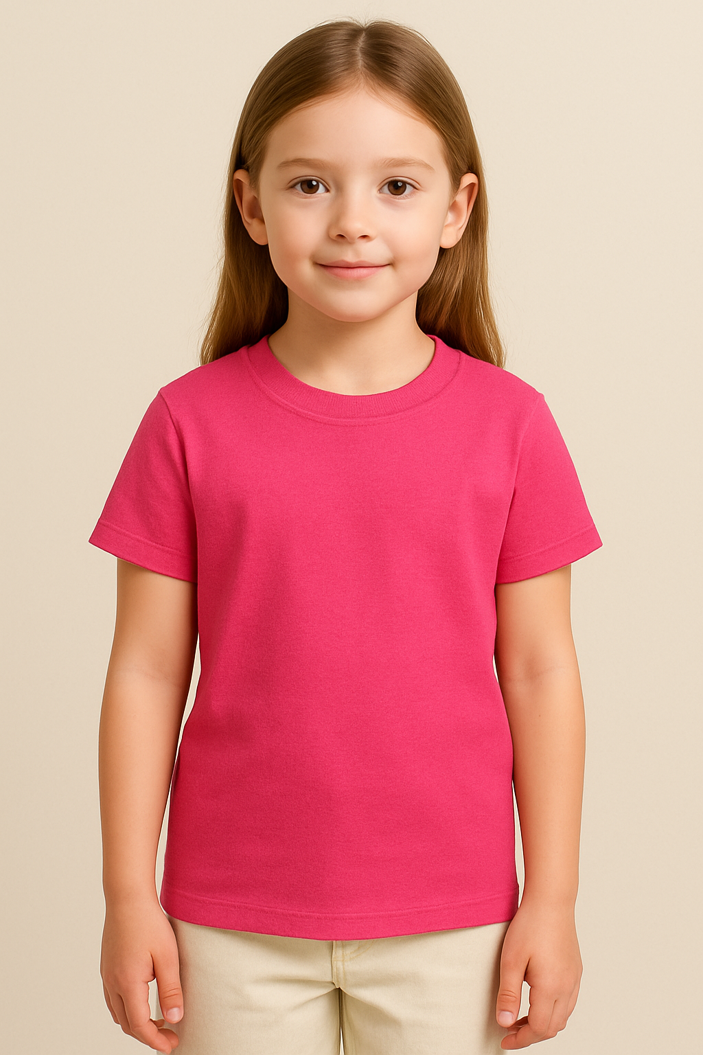 T-shirt Short Fuschia – Vue 2