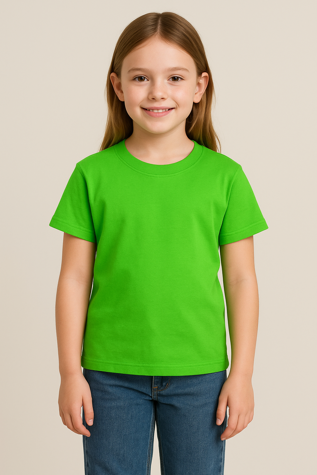 T-shirt Short Lime green – Vue 2