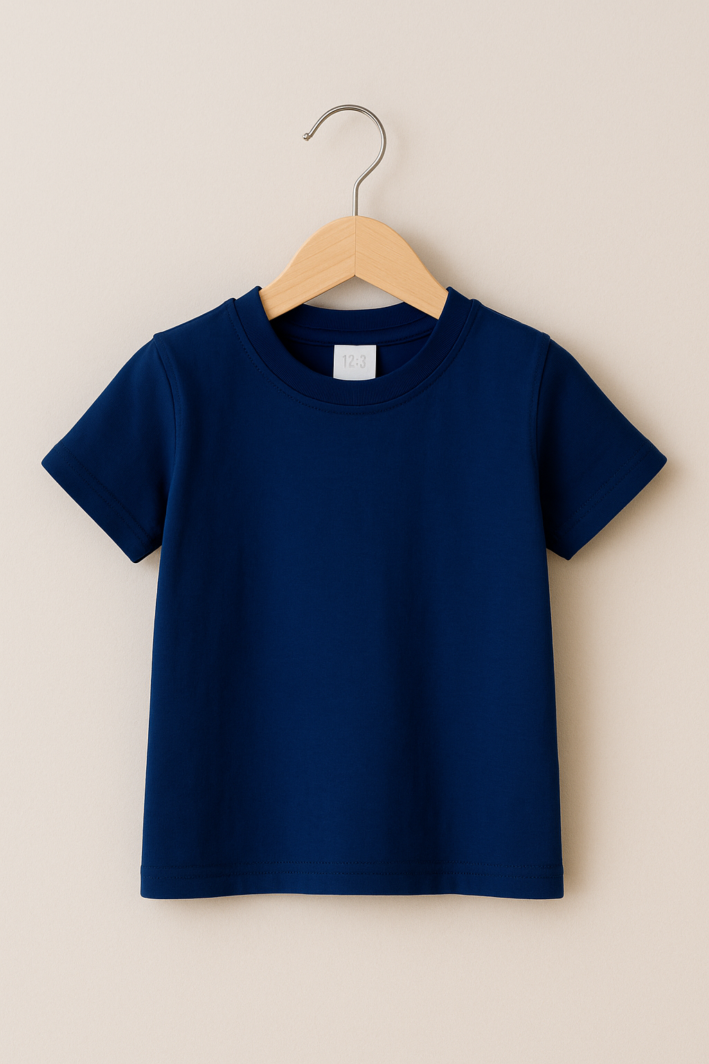 T-shirt Short Navy blue – Vue 1