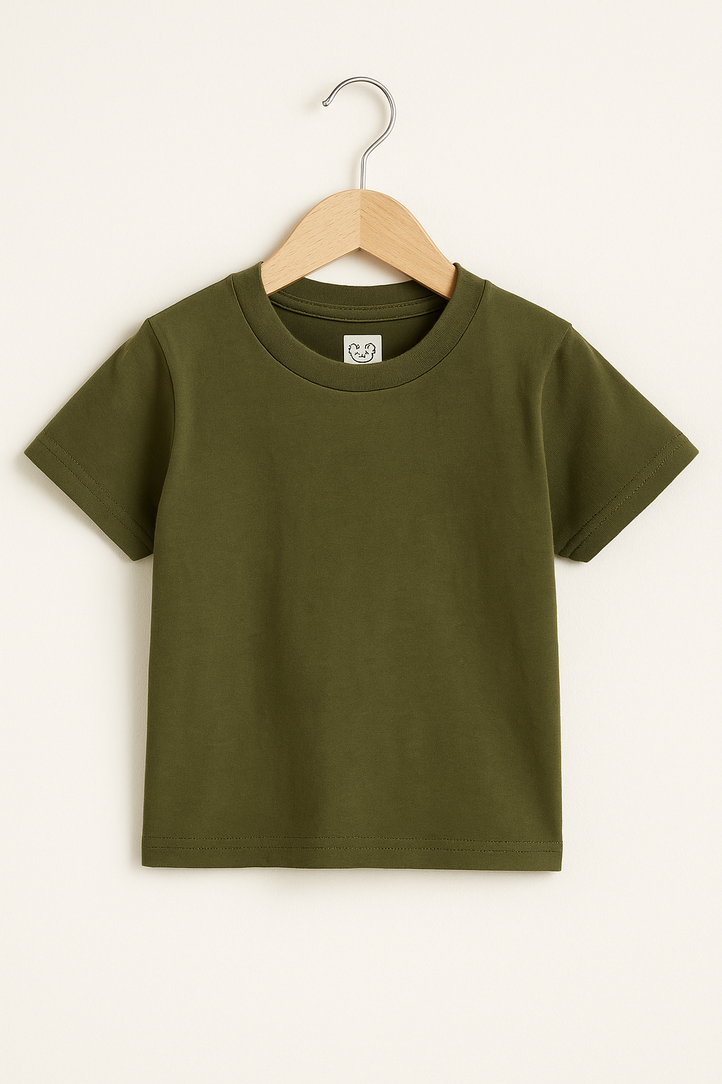T-shirt Short Olive – Vue 1