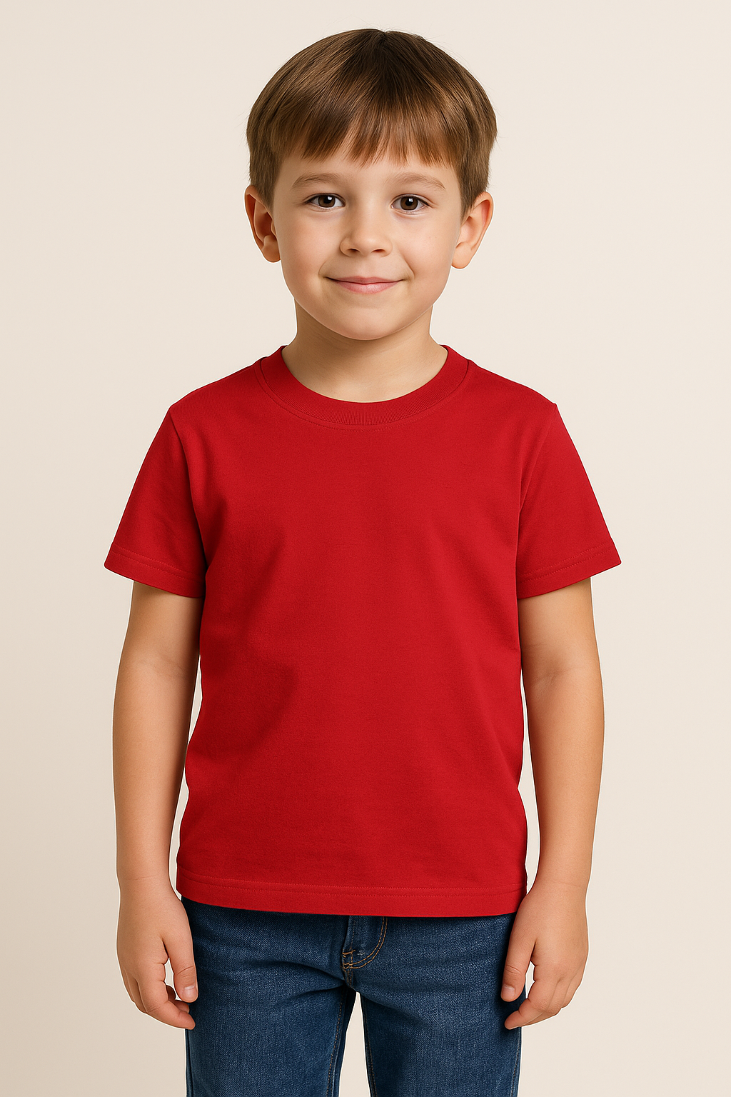 T-shirt Short Red – Vue 3