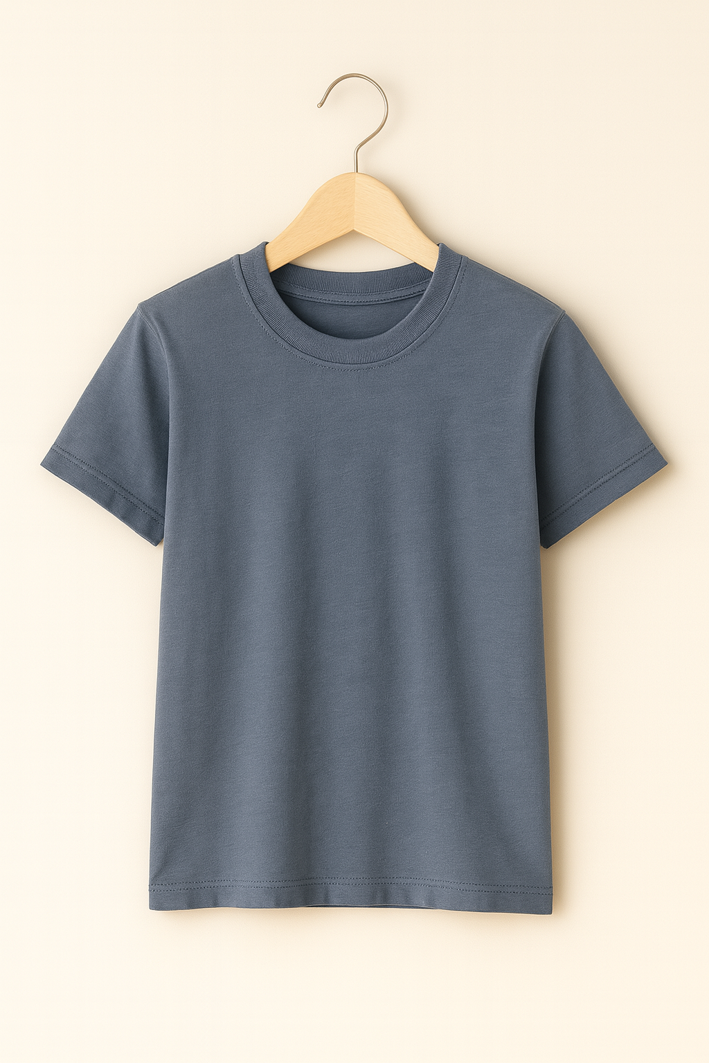 T-shirt Short Smoke grey – Vue 1