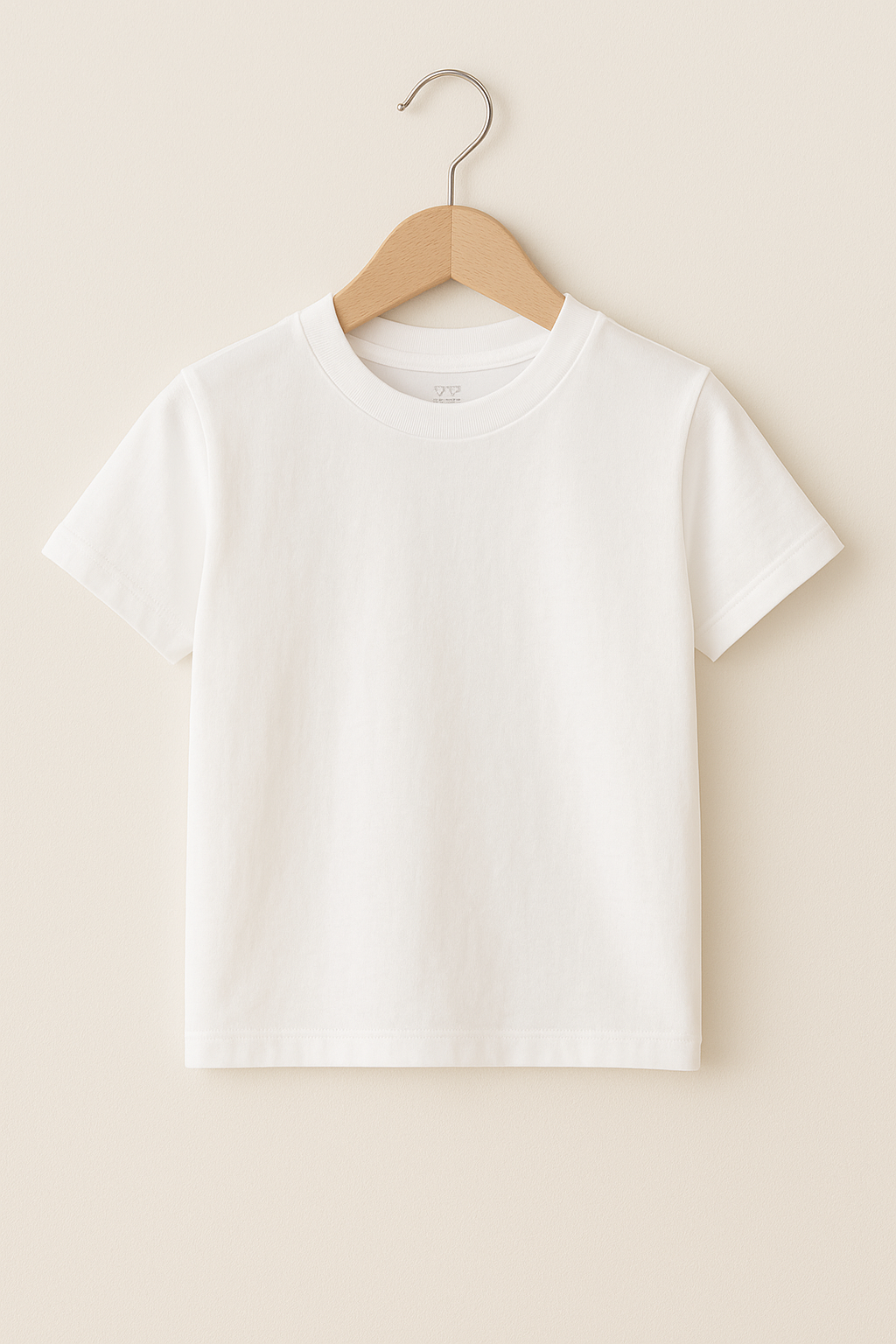 T-shirt Short White – Vue 1
